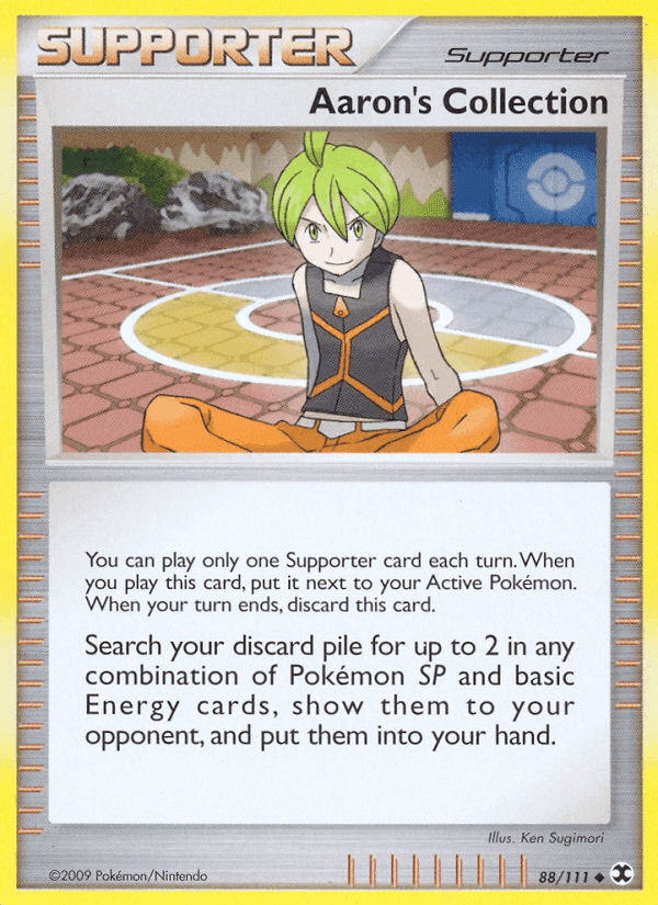 Aaron's Collection, card 88 from Rising Rivals