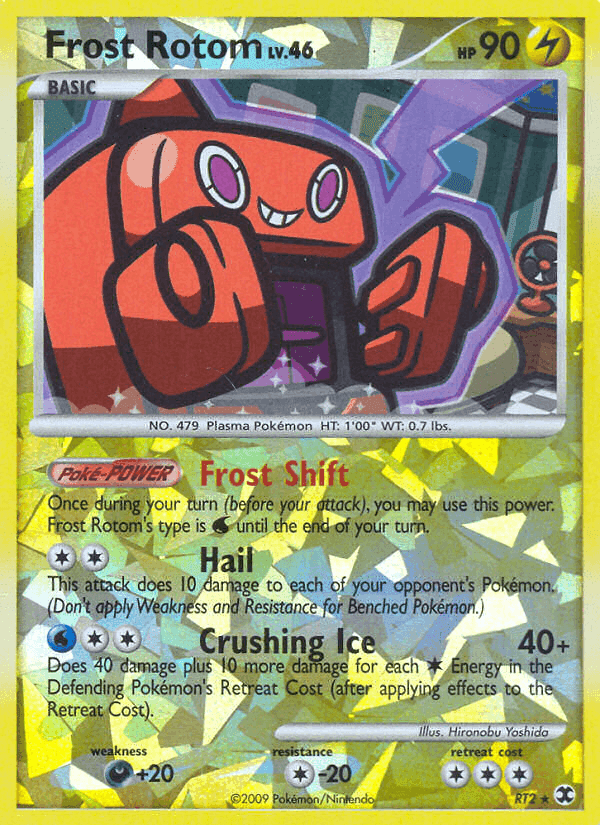 Frost Rotom, carta RT2 de Rising Rivals