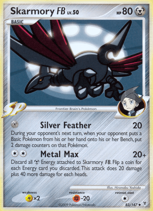 Skarmory FB, carta 83 de Supreme Victors