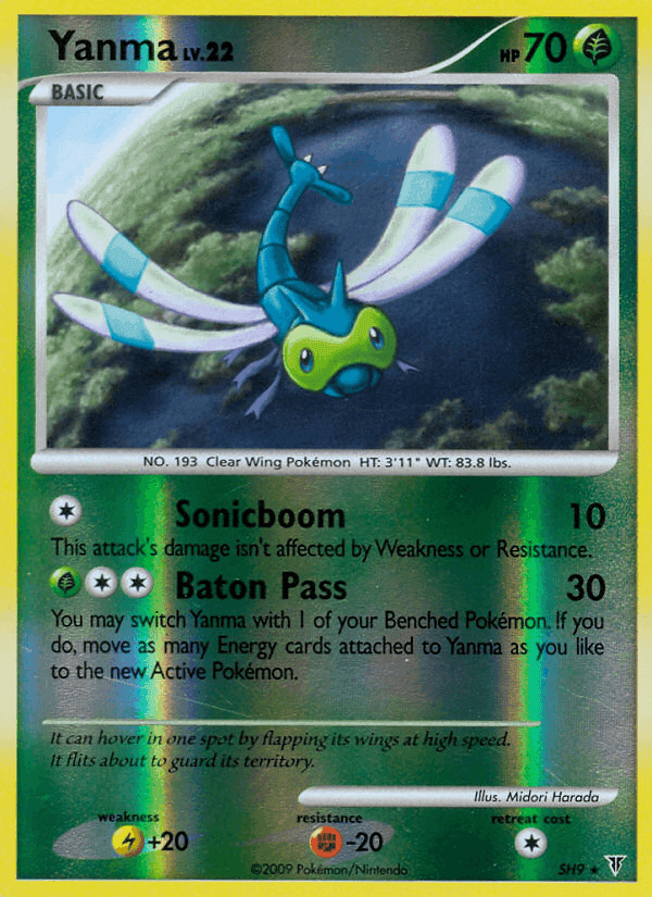 Yanma, card SH9 from Supreme Victors