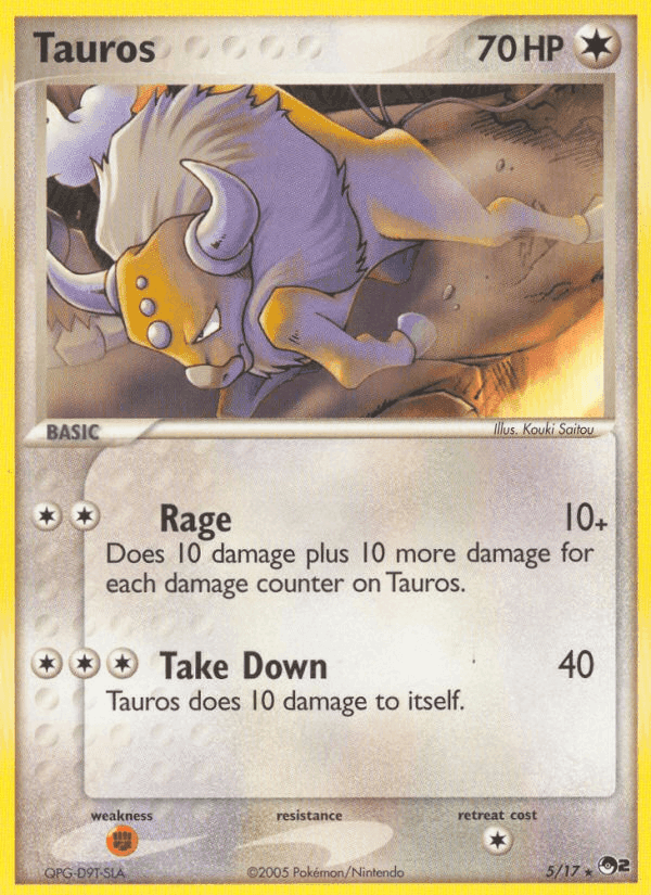 Tauros, carta 5 di POP Serie 2