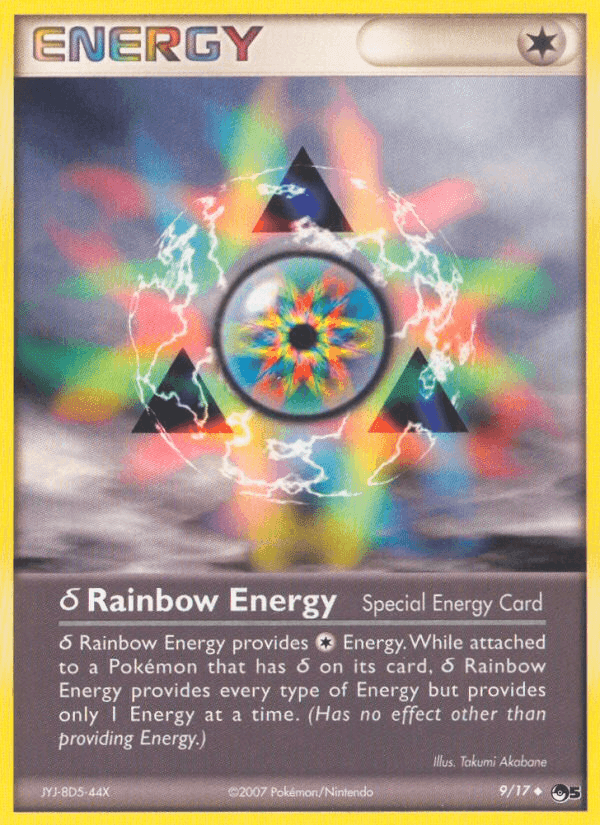 δ Rainbow Energy, carte 9 de POP Series 5