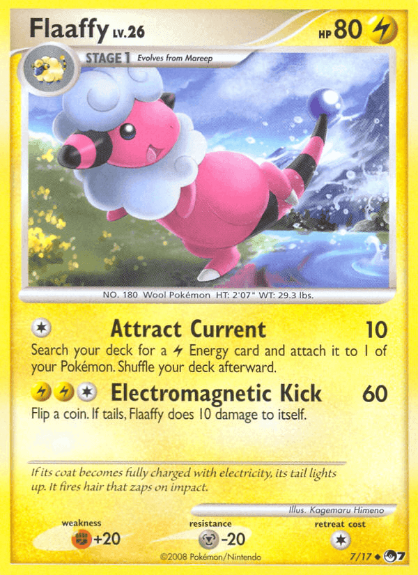 Flaaffy, card 7 from POP Series 7