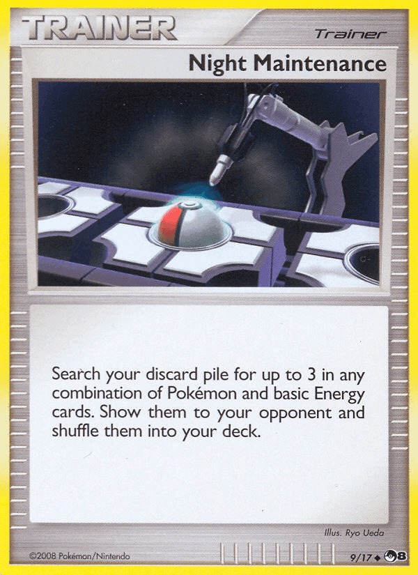 Night Maintenance, carte 9 de POP Series 8