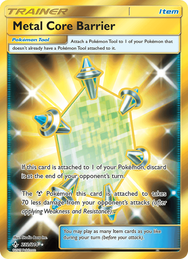 Metal Core Barrier, card 232 from Unbroken Bonds