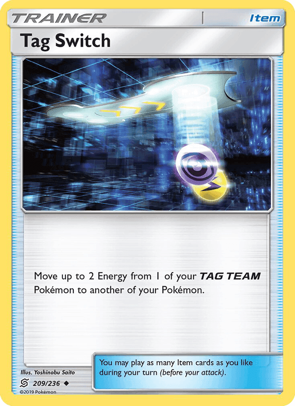 Tag Switch, card 209 from Unified Minds