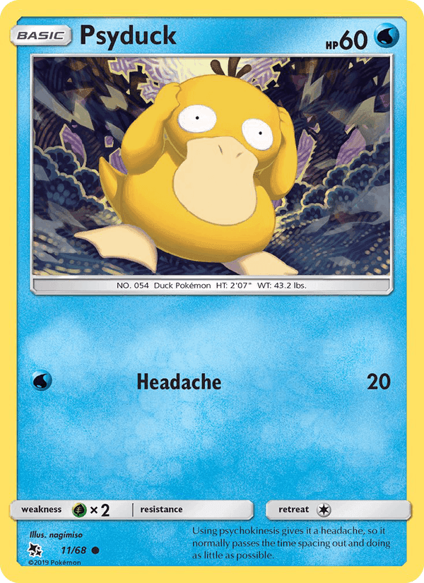 Psyduck, carta 11 de Destinos Ocultos