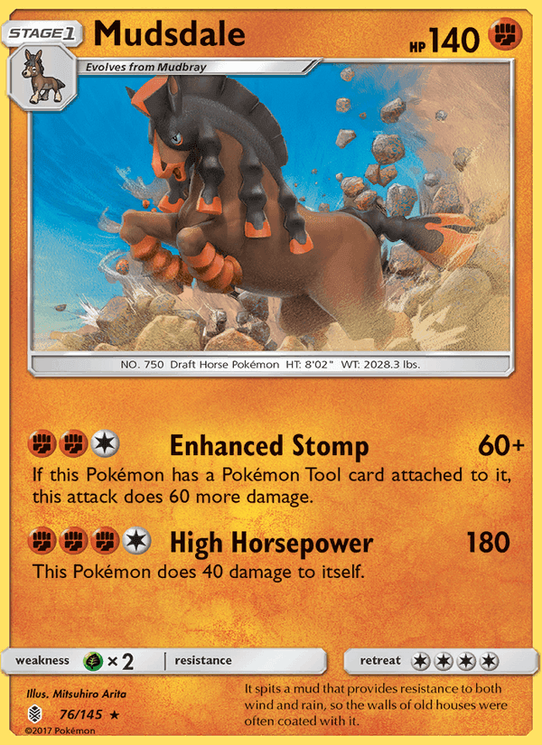 Mudsdale, card 76 from Guardians Rising