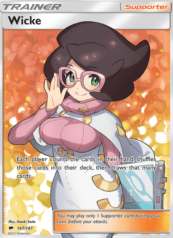Wicke, card 147 from Burning Shadows