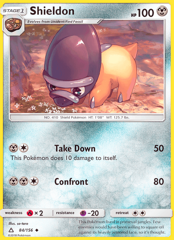 Shieldon, card 84 from Ultra Prism