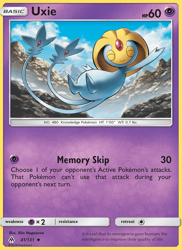 Uxie, card 41 from Forbidden Light