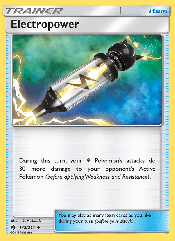 Electropower, card 172 from Lost Thunder