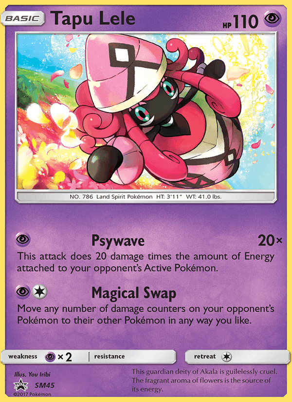 Tapu Lele, carta SM45 di SL Promo