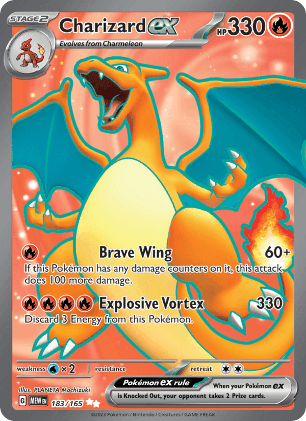 151 の 183 番、Charizard ex