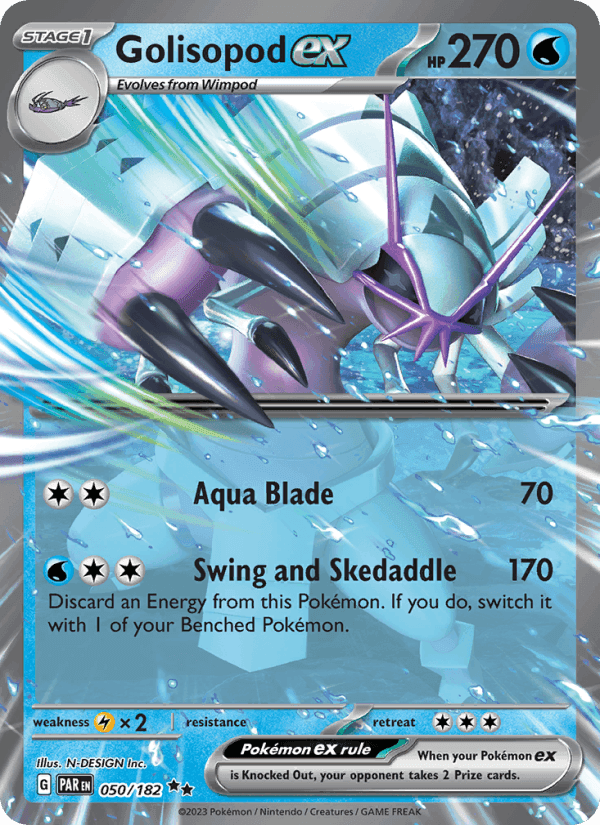 Paradox Rift の 050 番、Golisopod ex
