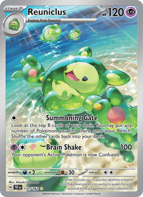 Reuniclus, card 171 from Temporal Forces