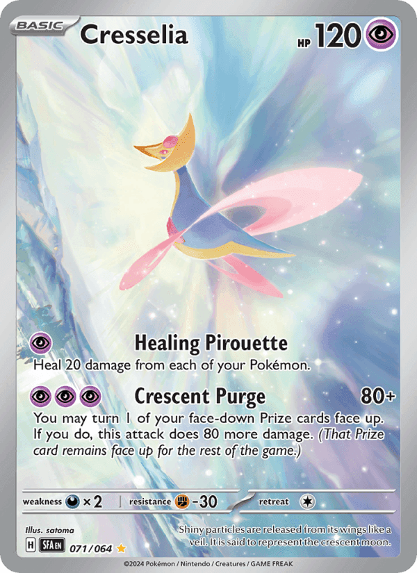 Cresselia, carta 071 di Shrouded Fable