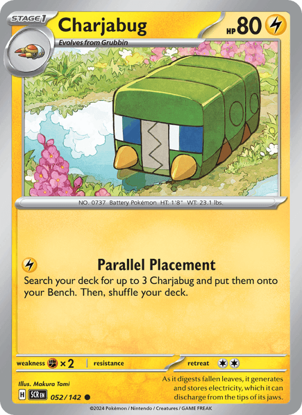 Charjabug, carta 052 di Stellar Crown