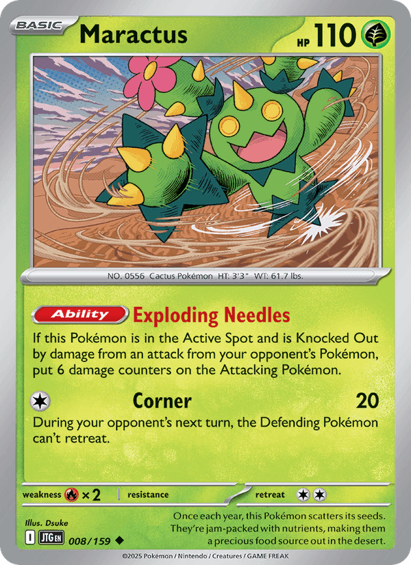 Maractus, card 008 from Journey Together