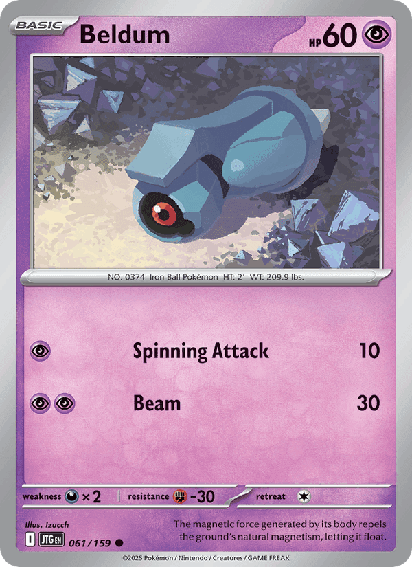 Beldum, carte 061 de Journey Together