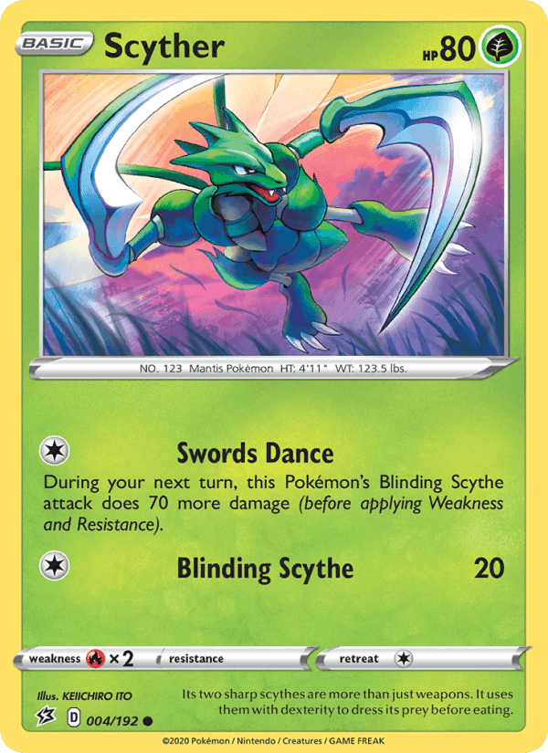 Rebel Clash の 4 番、Scyther