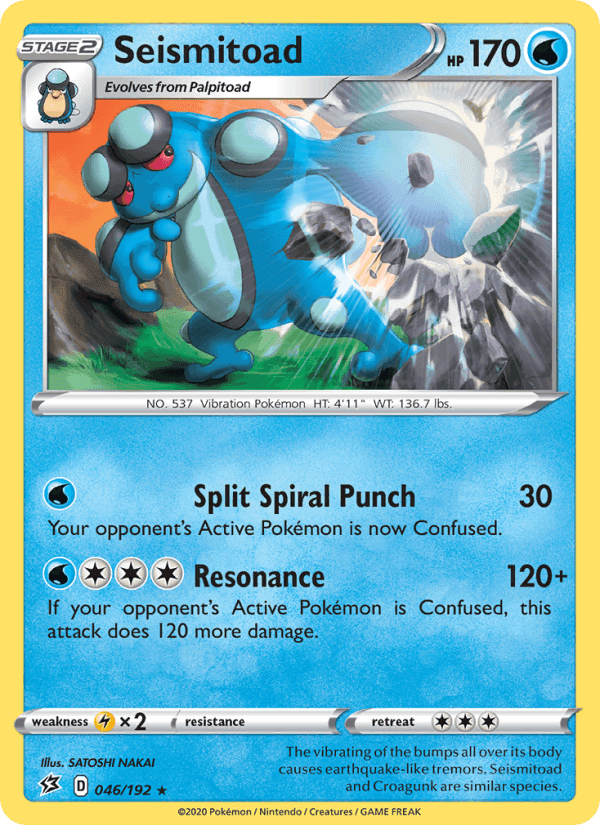 Rebel Clash の 46 番、Seismitoad