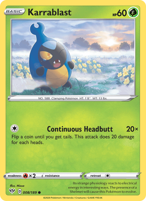 Karrablast, carte 8 de Darkness Ablaze