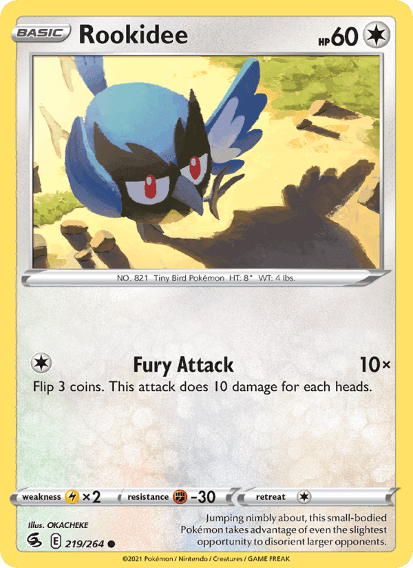 Rookidee, card 219 from Fusion Strike