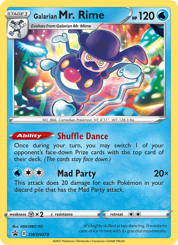 Mr. Rime de Galar, carte SWSH079 de ESES Promos