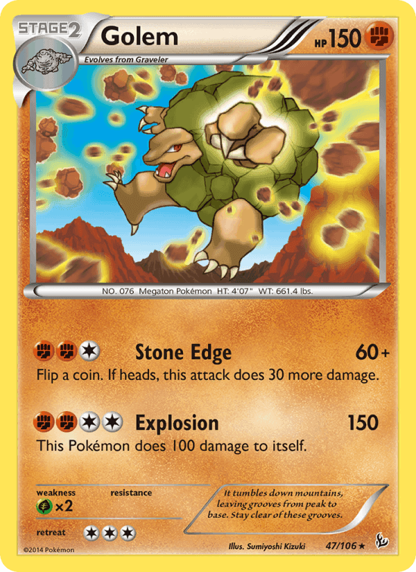 Golem, card 47 from Flashfire