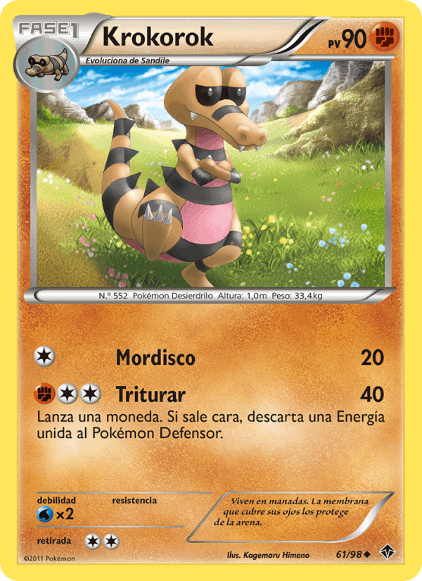 Krokorok, carta 61 di Fuerzas Emergentes
