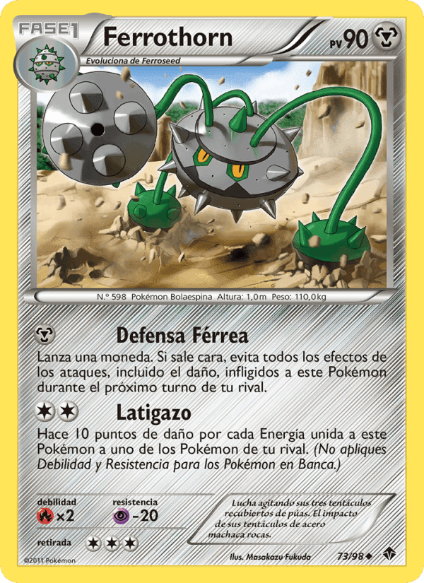 Ferrothorn, carta 73 de Fuerzas Emergentes