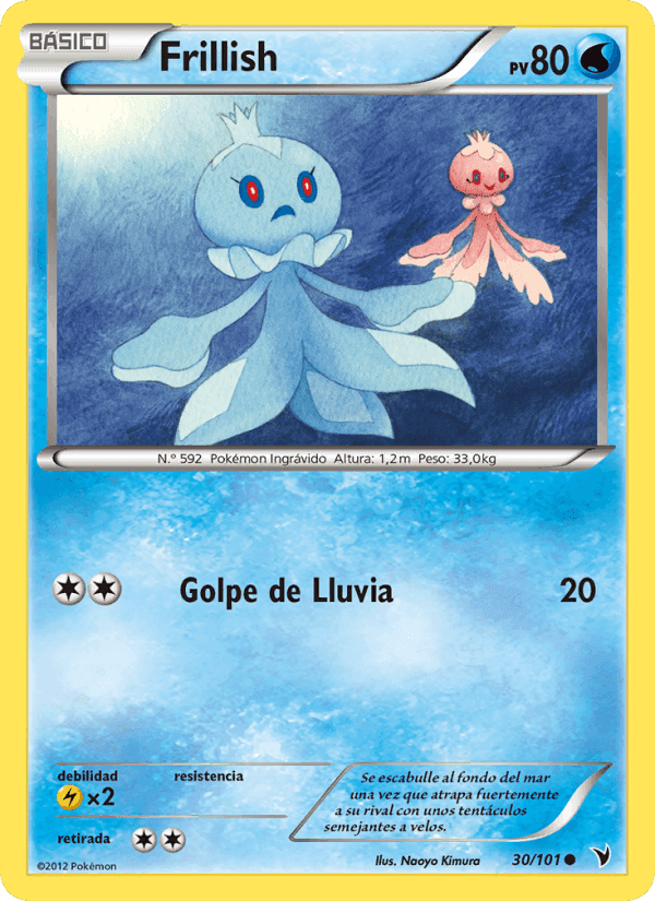 Frillish, carta 30 de Nobles Victorias