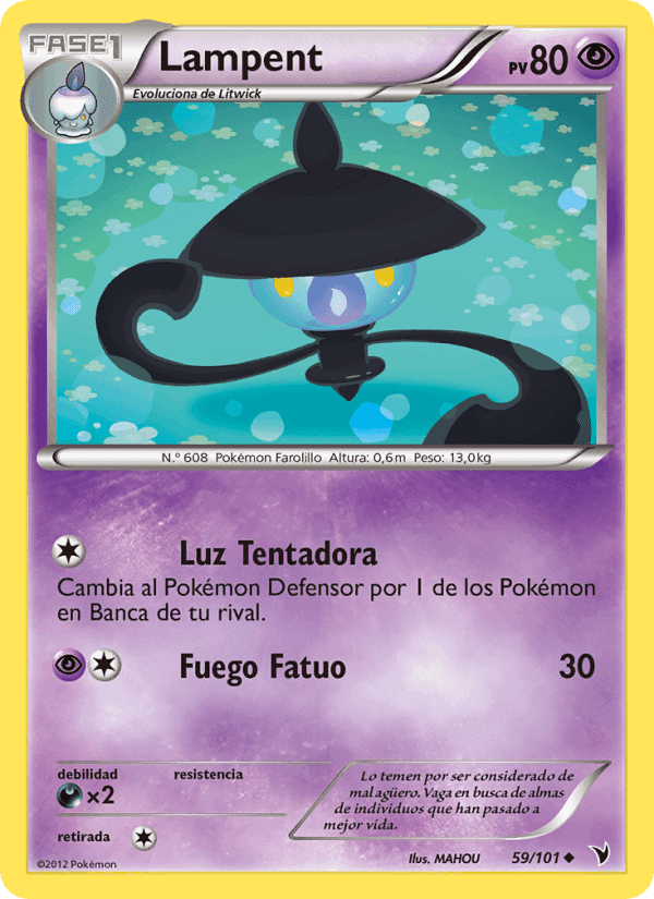 Lampent, carta 59 de Nobles Victorias
