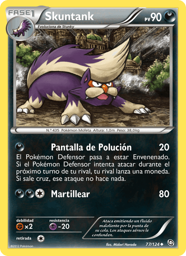 Skuntank, carta 77 de Dragones Majestuosos