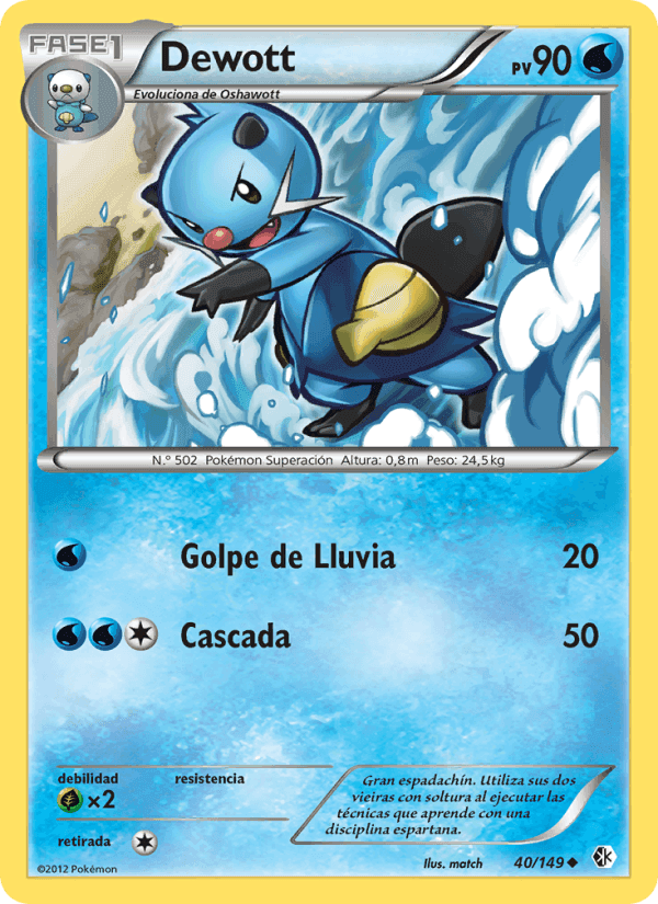 Dewott, carta 40 de Fronteras Cruzadas