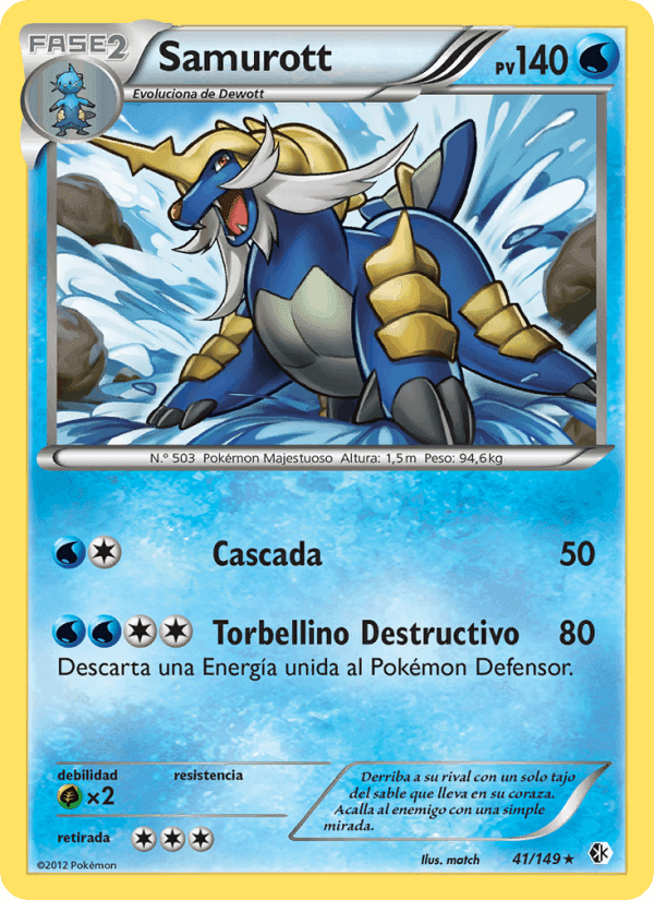 Samurott, carta 41 di Fronteras Cruzadas