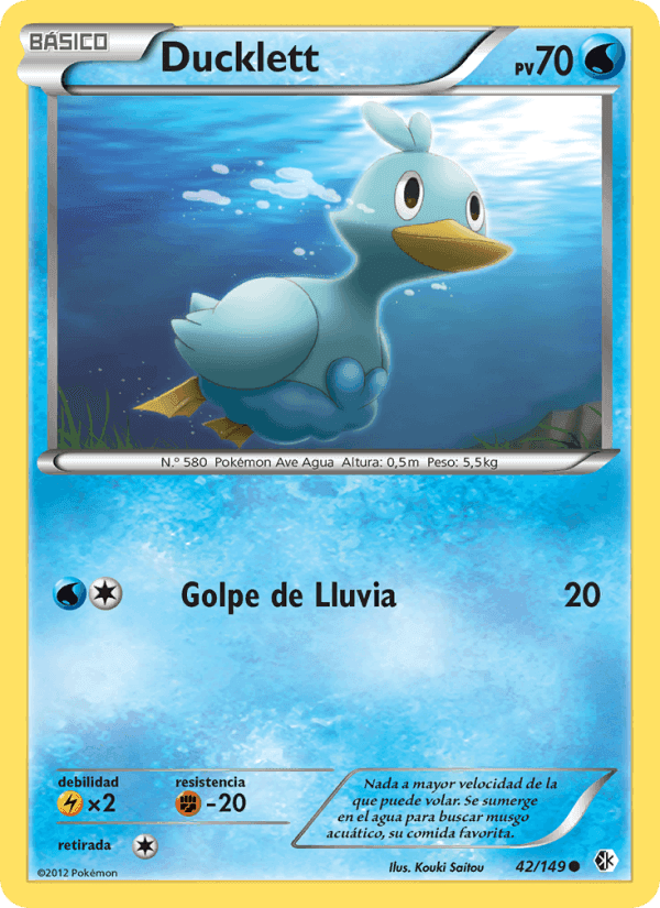 Ducklett, carta 42 de Fronteras Cruzadas
