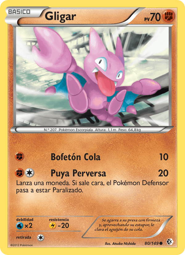 Gligar, carta 80 de Fronteras Cruzadas