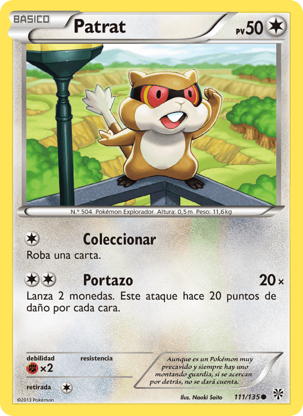 Patrat, card 111 from Tormenta Plasma