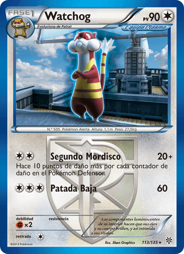 Watchog, carta 113 de Tormenta Plasma