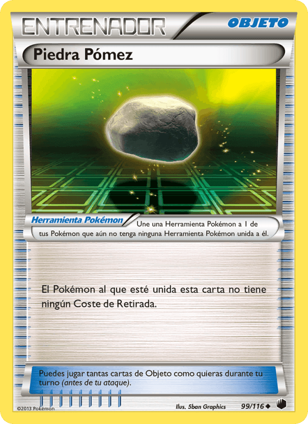 Piedra Pómez, carta 99 de Glaciación Plasma