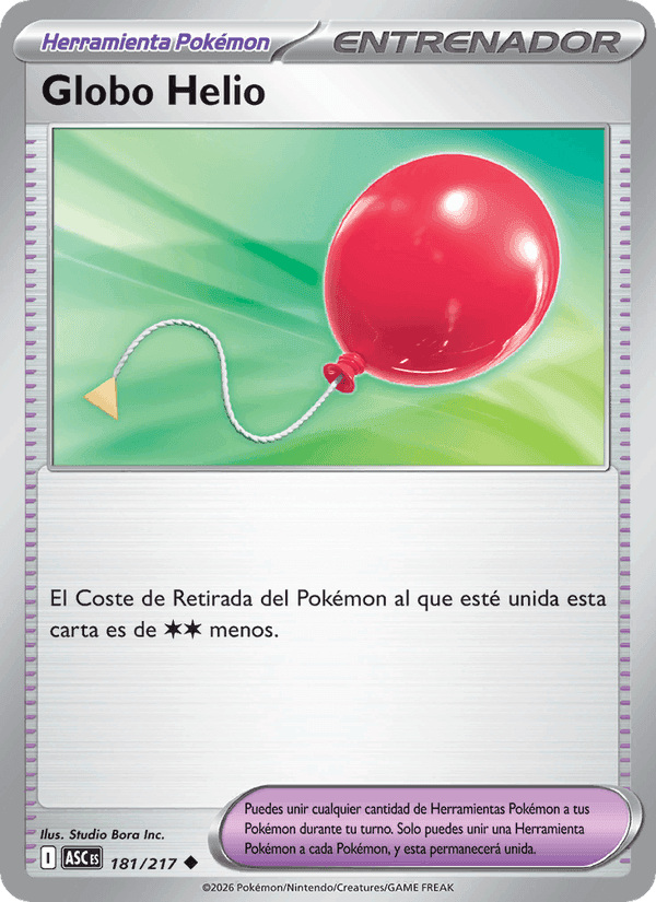 Globo Helio, card 181 from Héroes Ascendentes