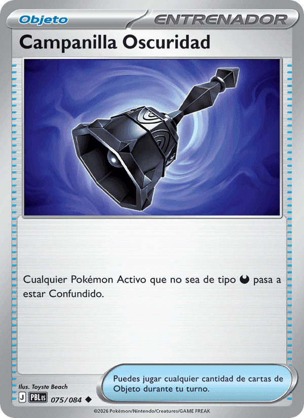 Campanilla Oscuridad, card 075 from Oscuridad Absoluta