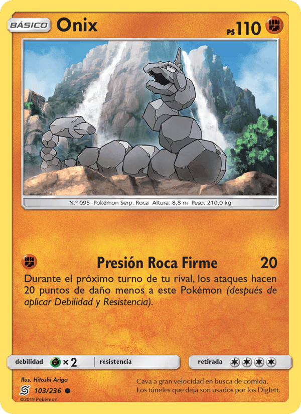 Onix, carta 103 de Mentes Unidas