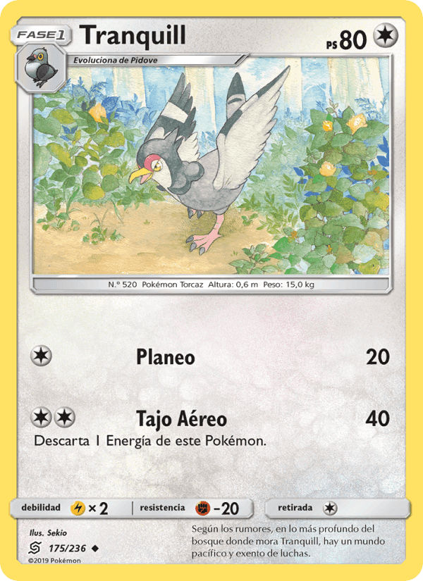 Tranquill, carta 175 de Mentes Unidas