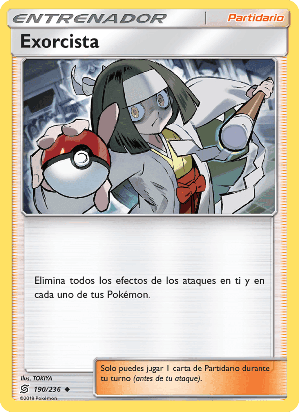 Exorcista, card 190 from Mentes Unidas