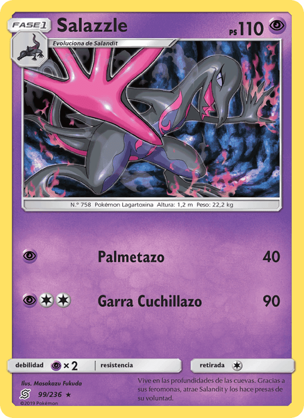 Salazzle, carta 99 de Mentes Unidas
