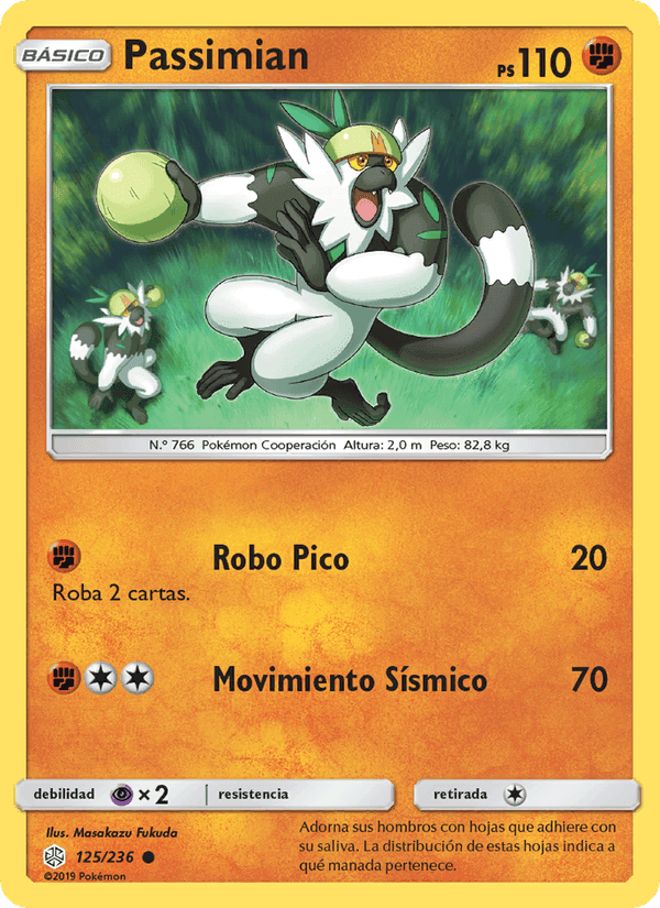 Passimian, card 125 from Eclipse Cósmico
