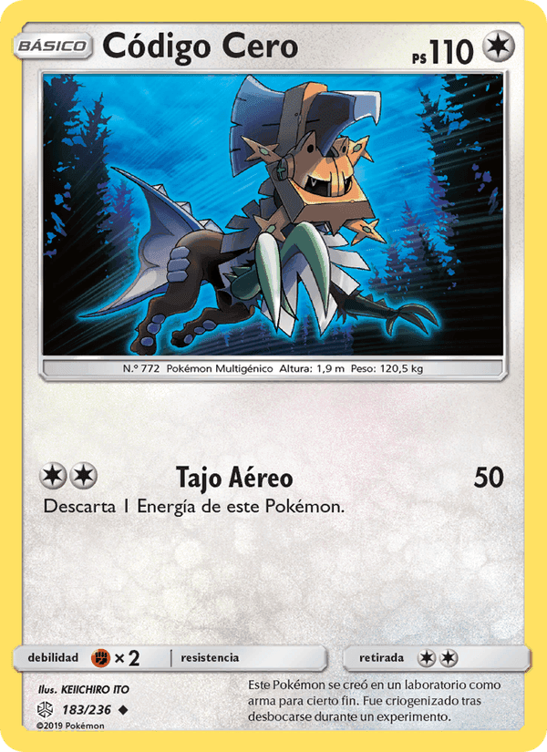 Código Cero, carta 183 de Eclipse Cósmico